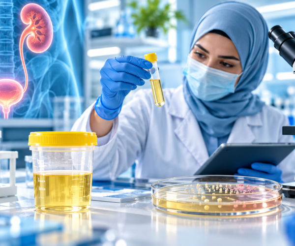 تحليل البول ومزرعة البول في تبوك مع اختبار حساسية المضادات الحيوية